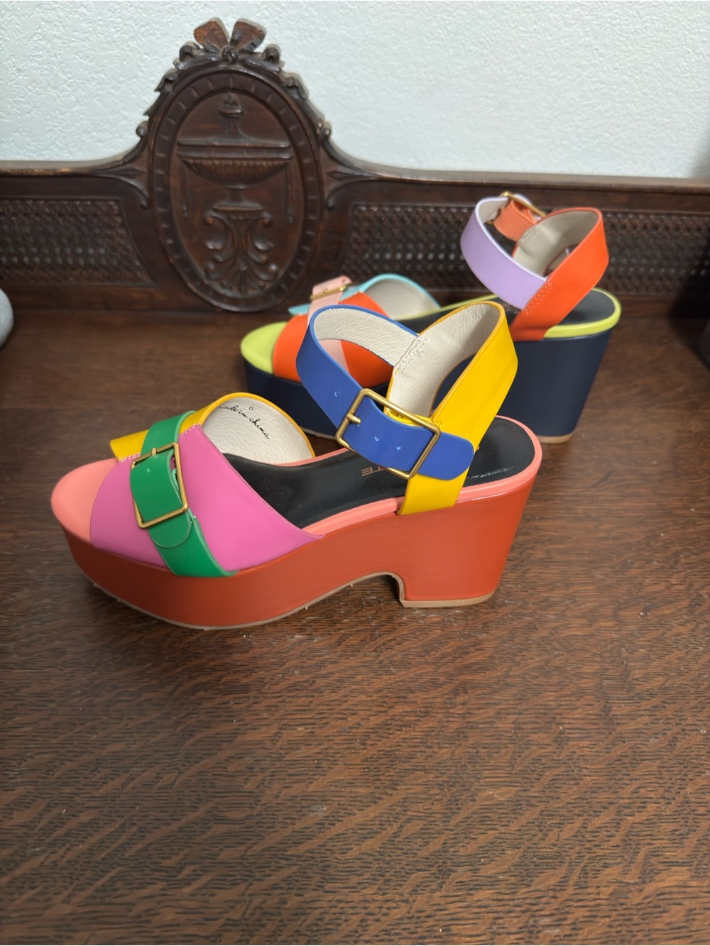 Charlotte Stone Raf Platform Sandal - Picture 4 of 7